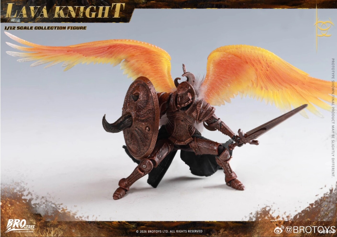 予約 BROTOYS 1/12 ラヴァ・ナイト 予約特典付き GB004 Lava Knight