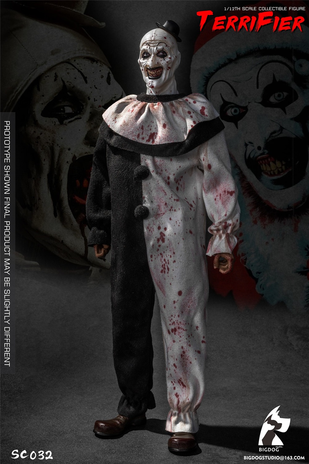 予約 BIGDOG STUDIO 1/12 テリファイアー SC025 Terrifier Action