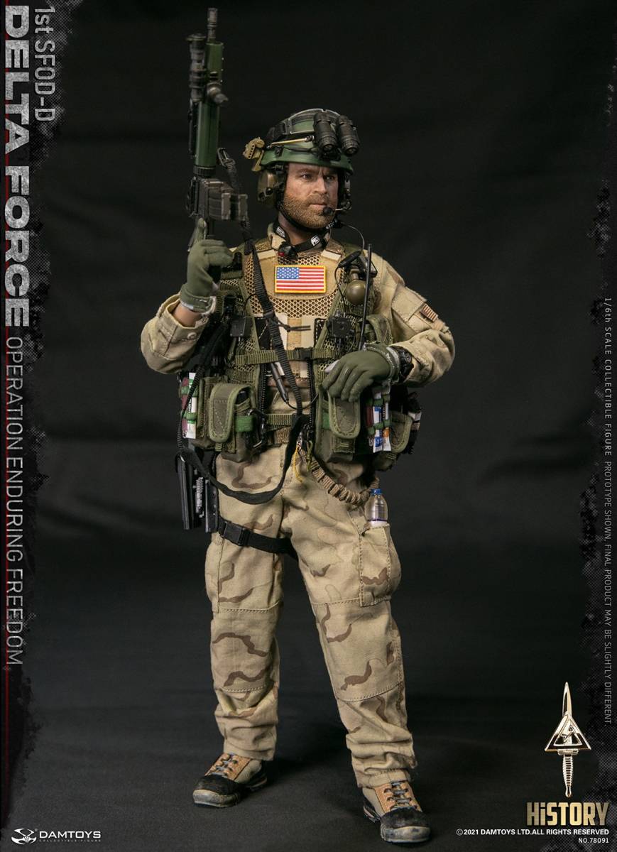 DAMTOYS 1/6 デルタフォース 1st SFOD-D Operation Enduring Freedom
