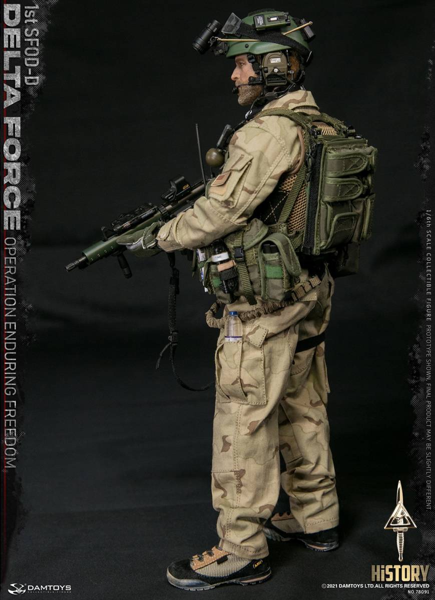DAMTOYS 1/6 デルタフォース 1st SFOD-D Operation Enduring Freedom