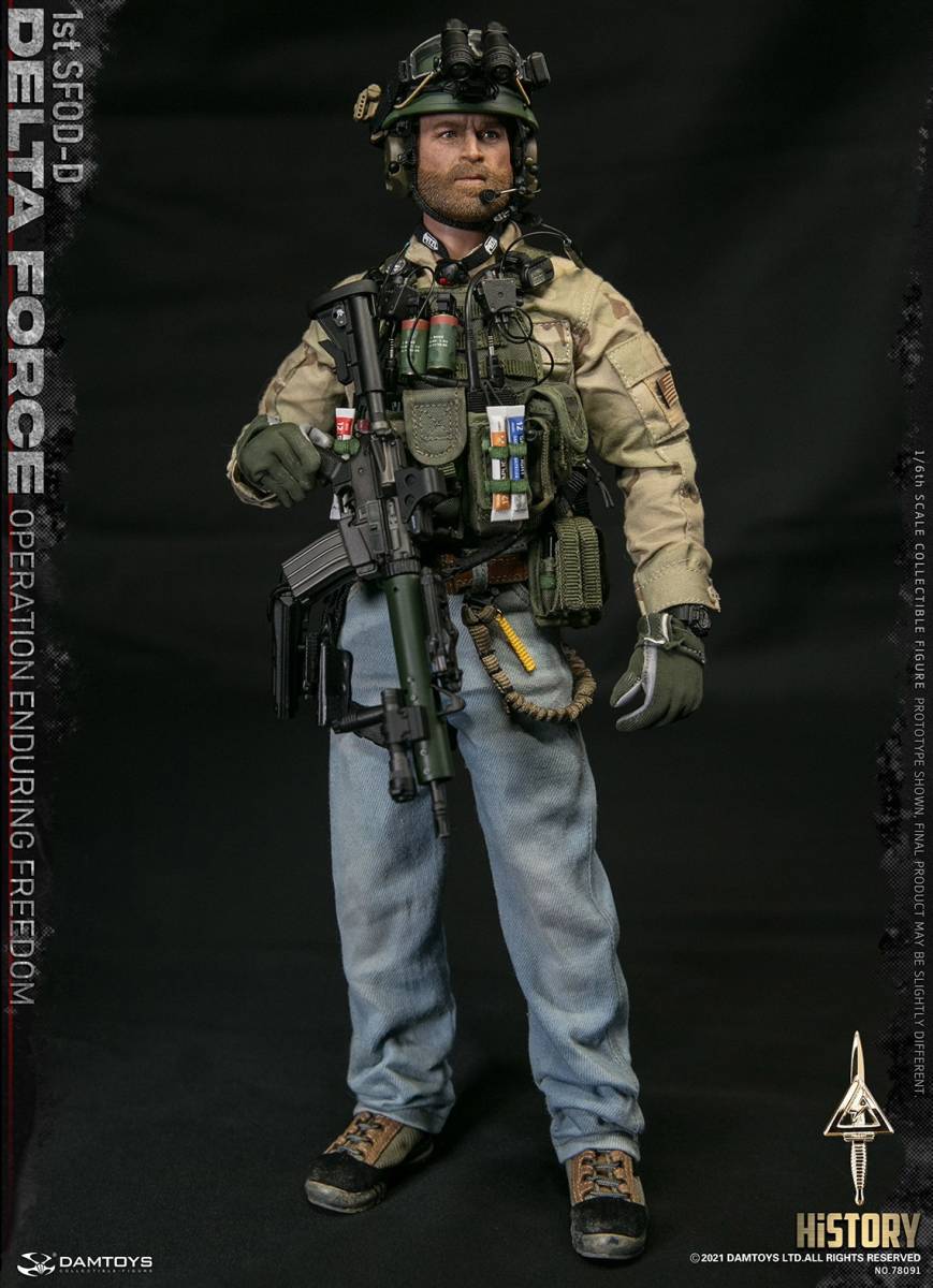 DAMTOYS 1/6 デルタフォース 1st SFOD-D Operation Enduring Freedom