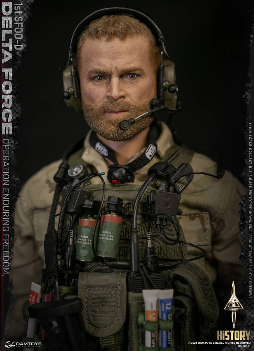 DAMTOYS 1/6 デルタフォース 1st SFOD-D Operation Enduring Freedom