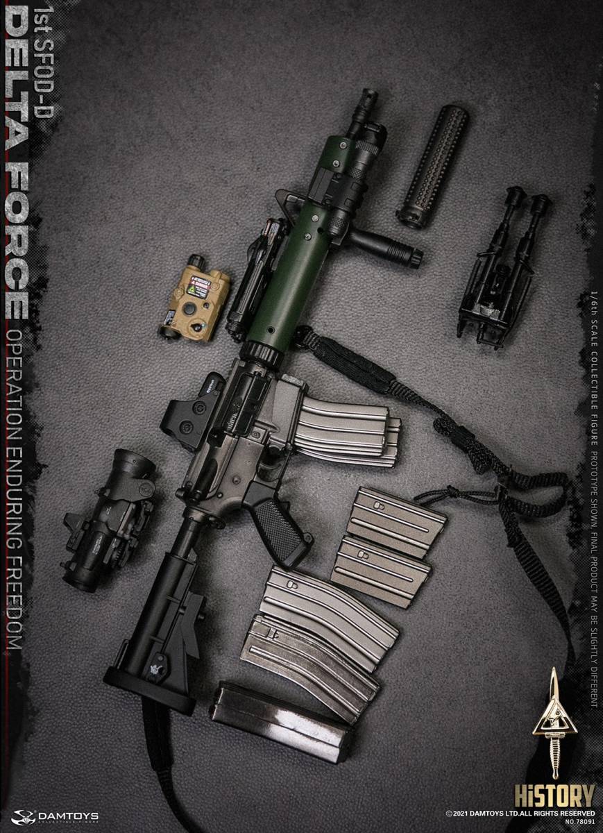 DAMTOYS 1/6 デルタフォース 1st SFOD-D Operation Enduring Freedom