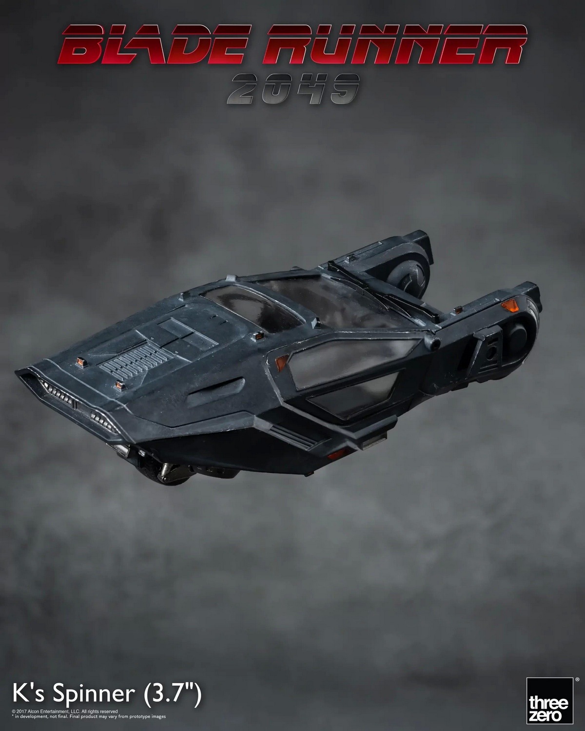 threezero 3.7インチ ブレードランナー 2049 Kのスピナー Blade Runner threezero 3.7インチ ブレードランナー 2049 Kのスピナー Blade Runner