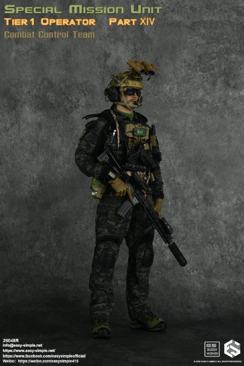 EASY&SIMPLE 1/6 SMU Tier1 Operator Part XIV Combat Control Team 未