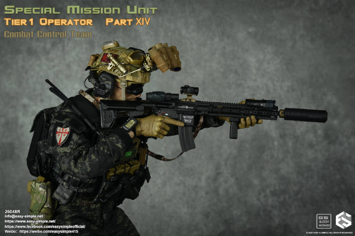 EASY&SIMPLE 1/6 SMU Tier1 Operator Part XIV Combat Control Team 未