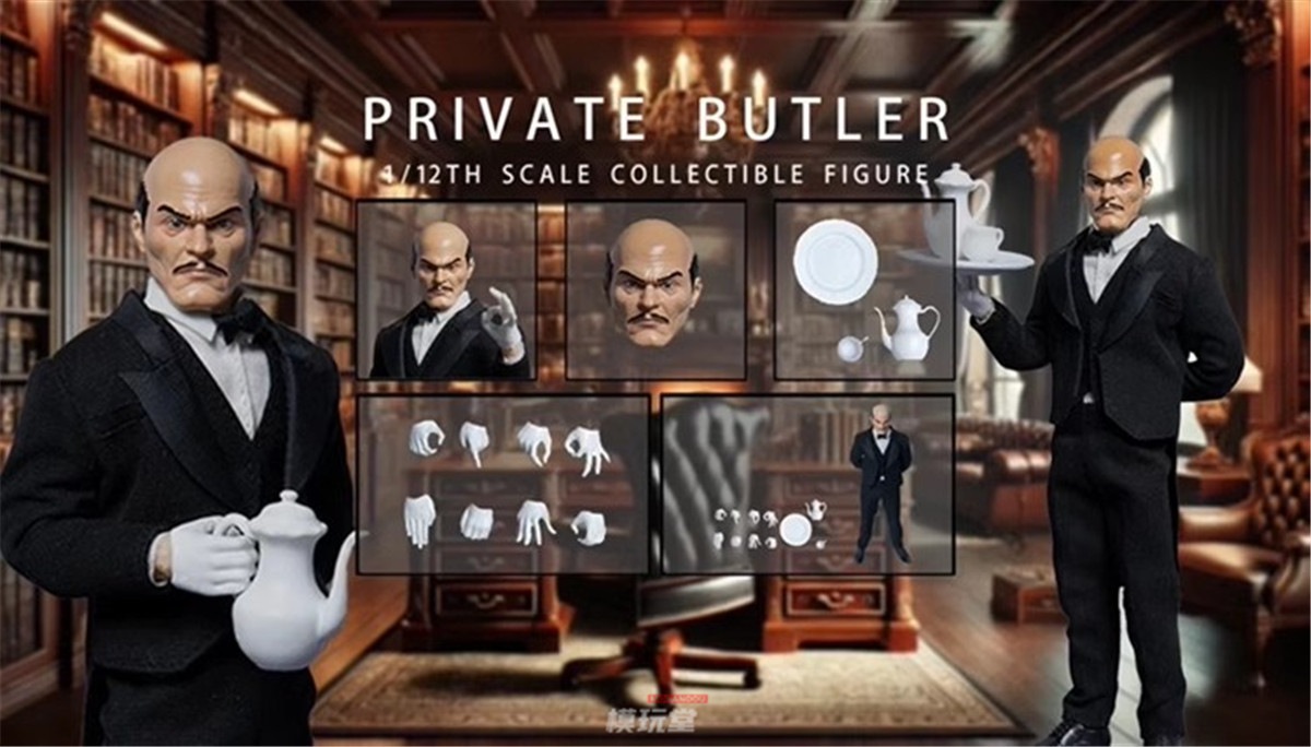 JMToys 1/12 プライベート バトラー JM011 Private Butler Action