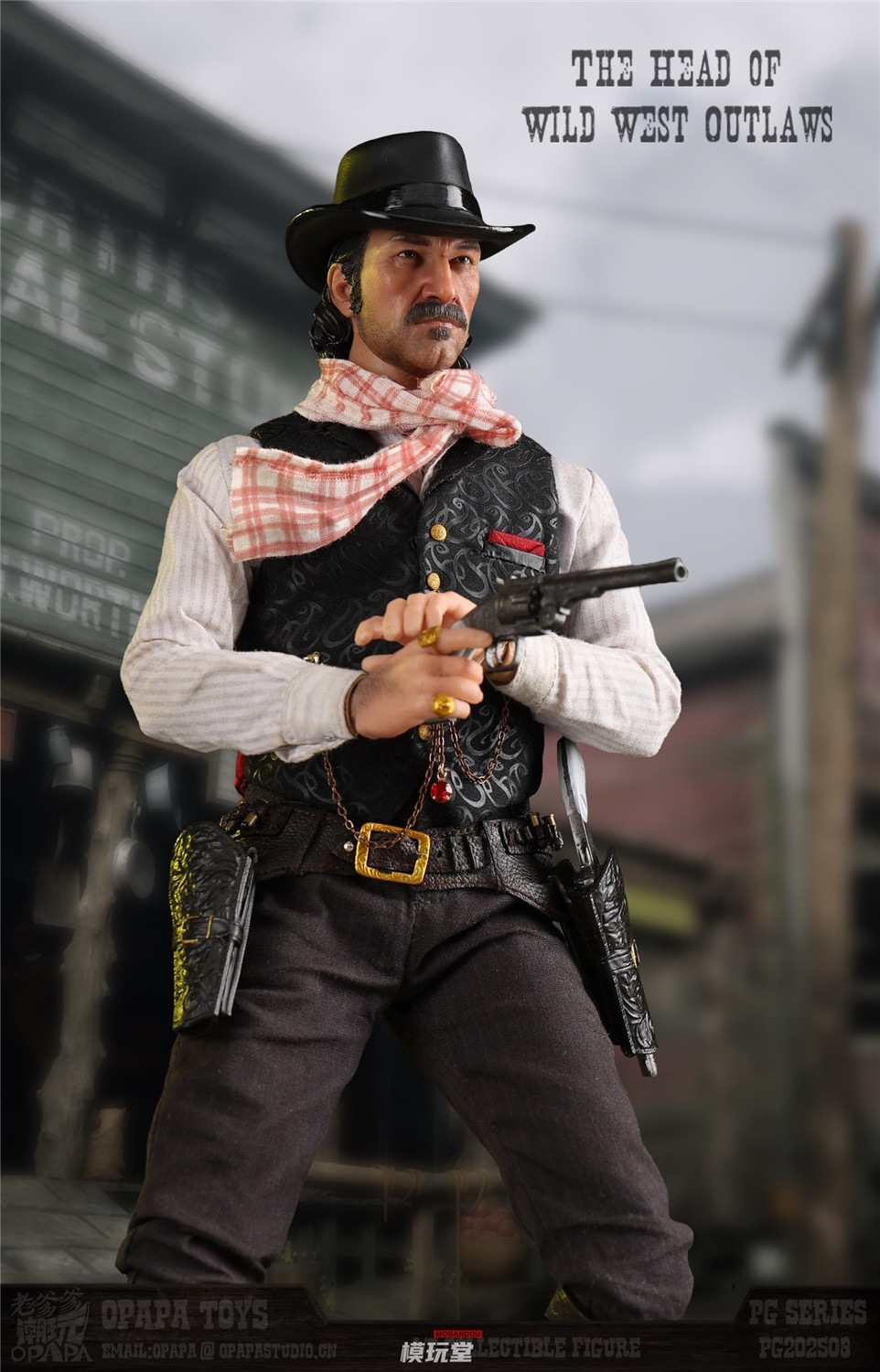 予約 OPAPA TOYS 1/6 ワイルドウエスト・アウトローズの首領
