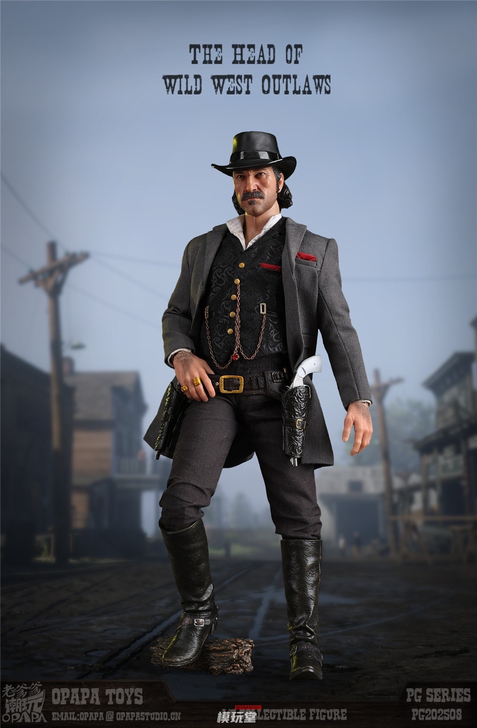 予約 OPAPA TOYS 1/6 ワイルドウエスト・アウトローズの首領 PG202508