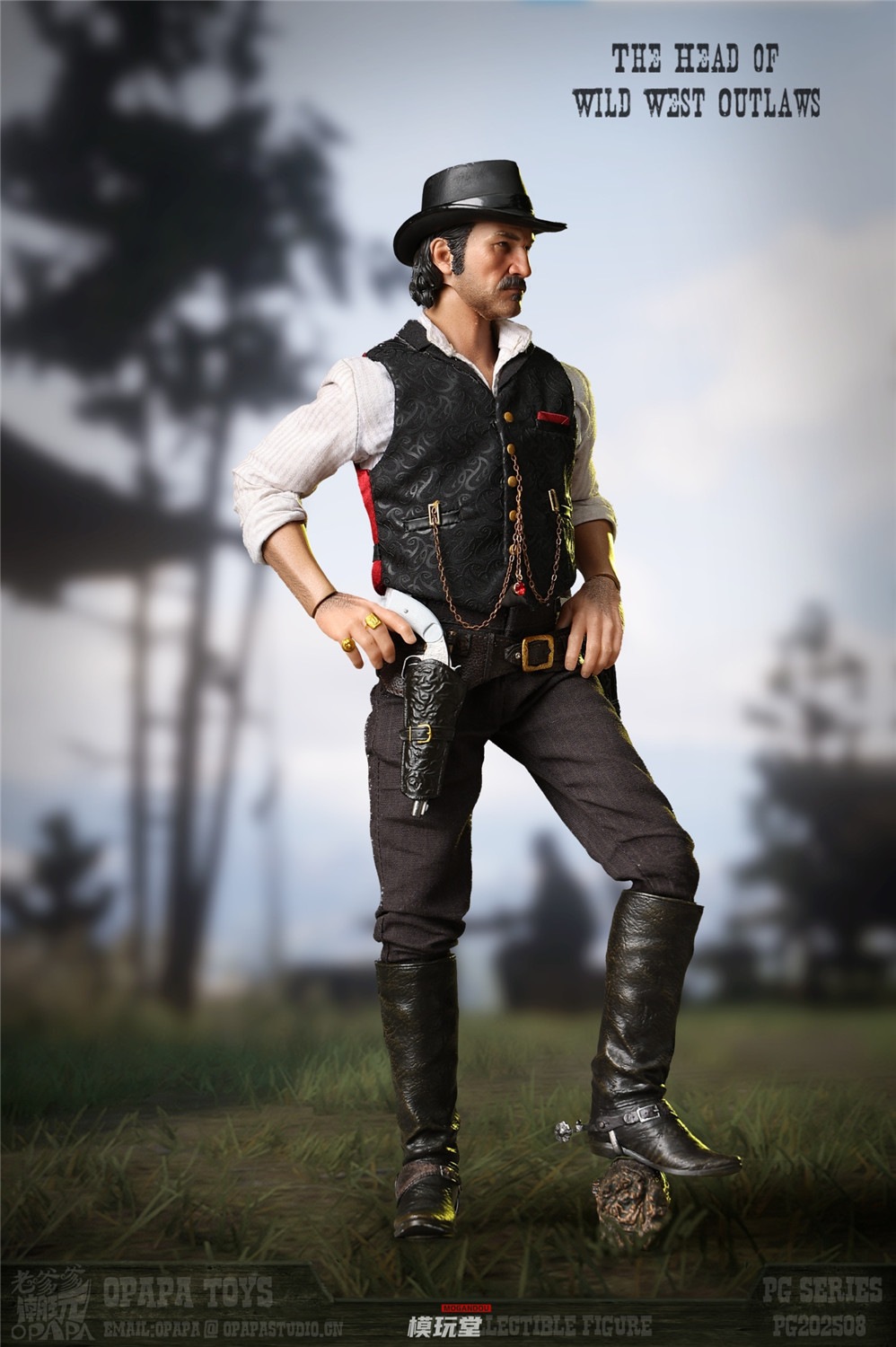予約 OPAPA TOYS 1/6 ワイルドウエスト・アウトローズの首領 PG202508