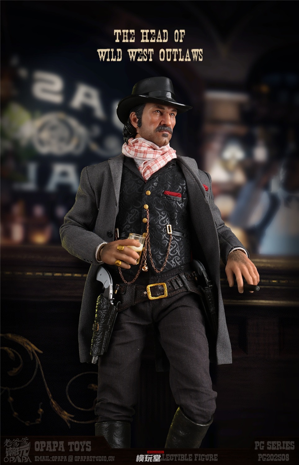 予約 OPAPA TOYS 1/6 ワイルドウエスト・アウトローズの首領 PG202508