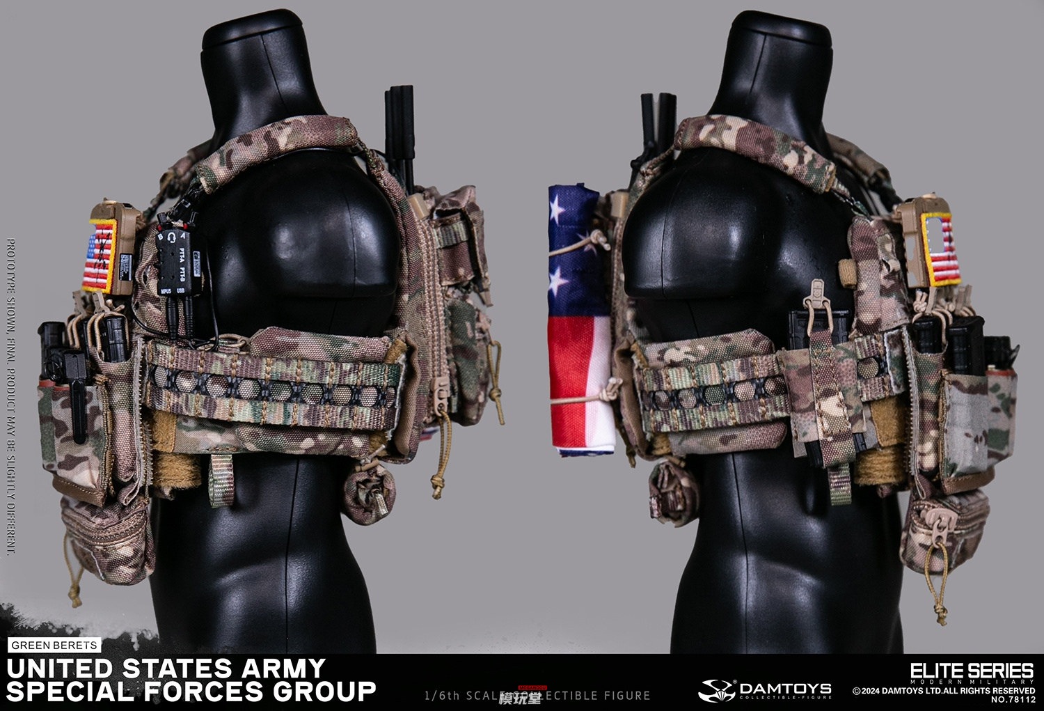 予約 DAMTOYS 1/6 アメリカ陸軍 特殊部隊 （グリーンベレー） 78112