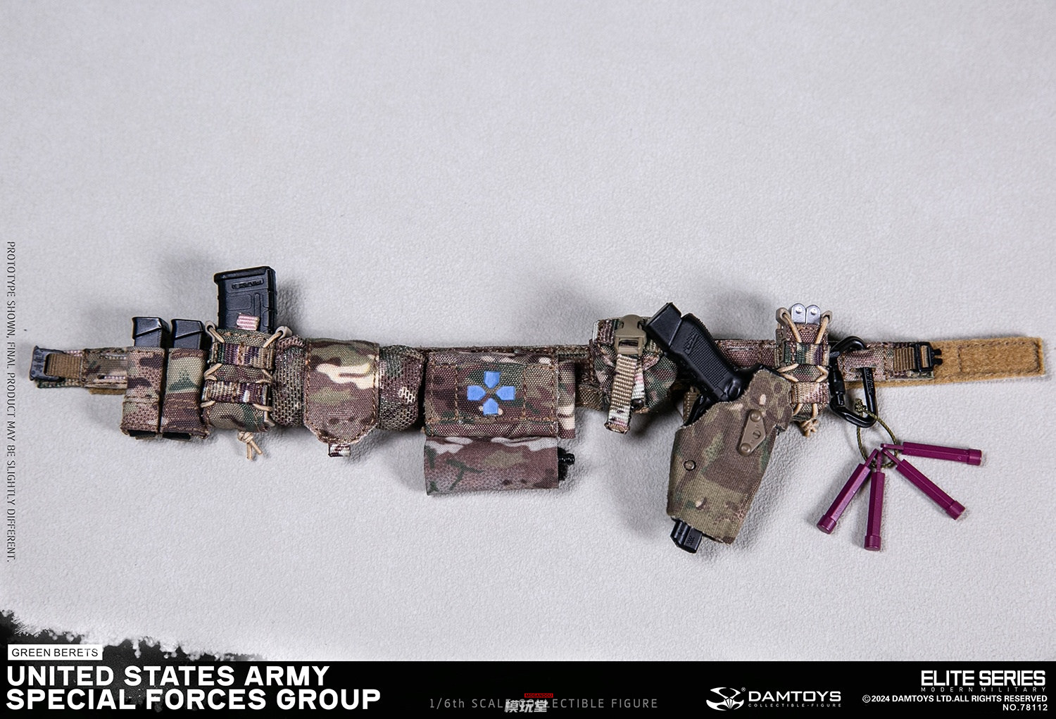 1/6 グリーンベレー　マルチカムアリッド 予約 DAMTOYS 1/6 アメリカ陸軍 特殊部隊 （グリーンベレー） 78112