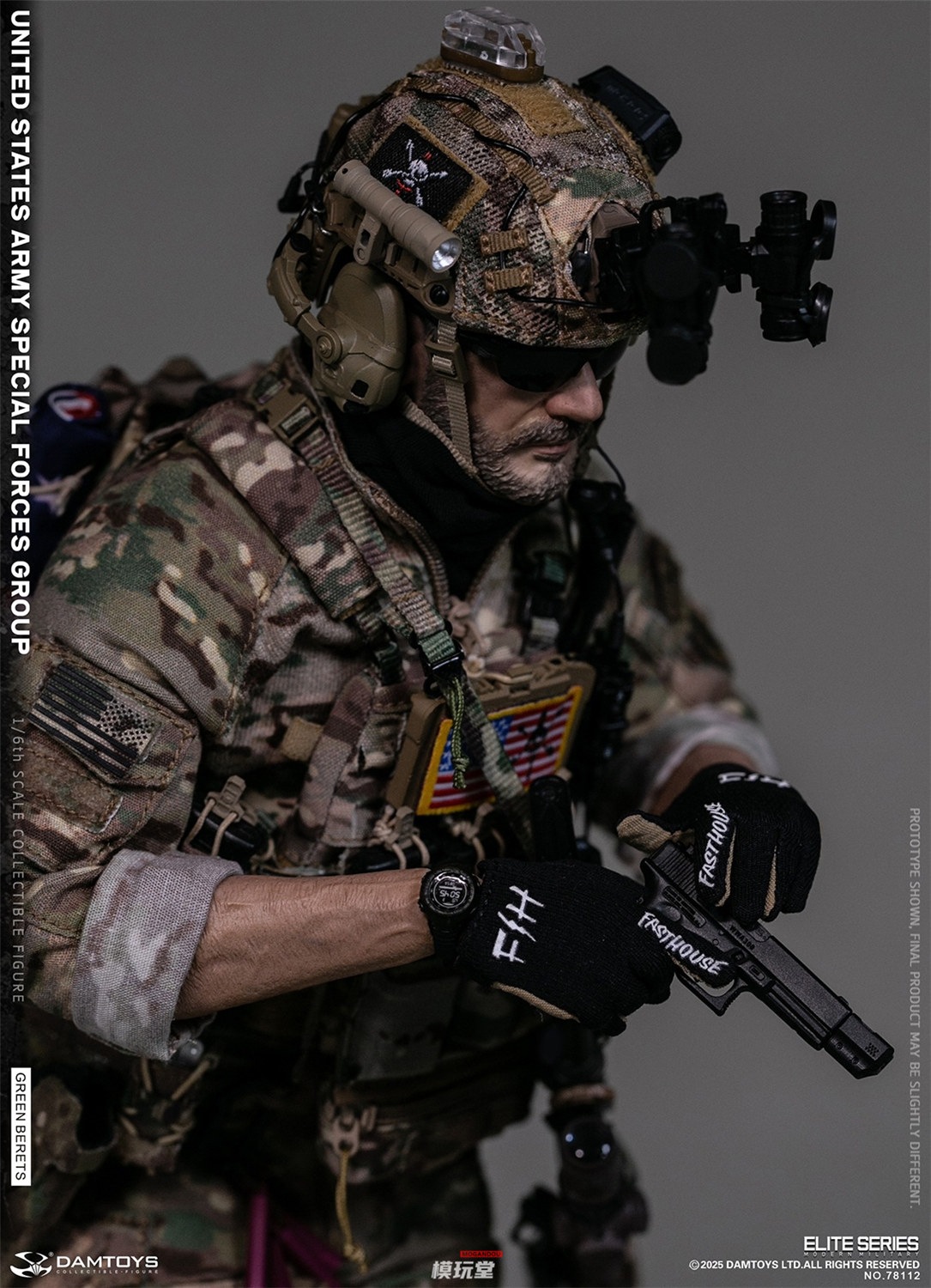 予約 DAMTOYS 1/6 アメリカ陸軍 特殊部隊 （グリーンベレー） 78112
