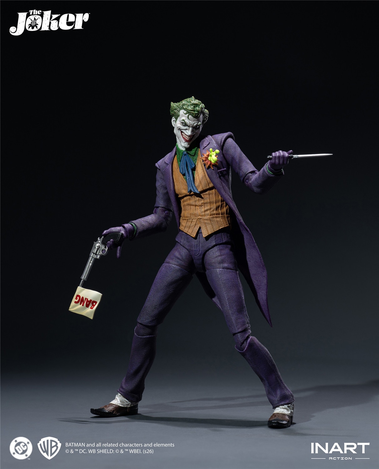 アメコミ ジョーカー フィギュア 予約 INART Action DC コミックス シリーズ 『ジョーカー』 ジョーカー