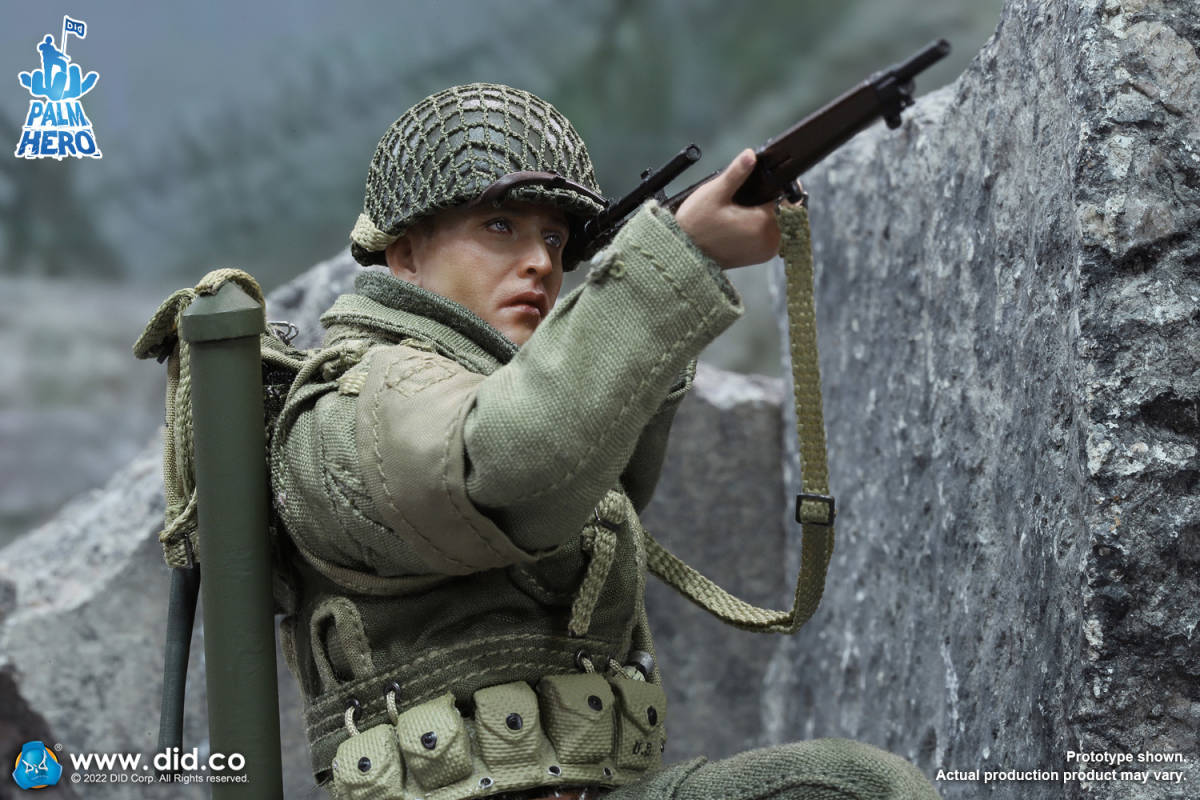 DID 1/12 WW2 US陸軍 第2レンジャー大隊 狙撃手 ジャクソン 二等兵 未