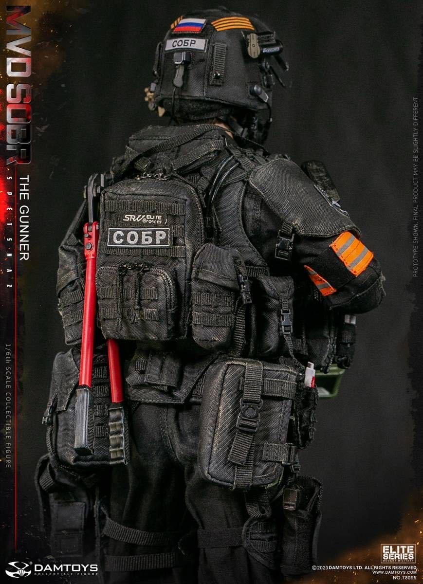 DAMTOYS 1/6 ロシア連邦国家親衛隊 特殊部隊 PKM機関銃手 DAMTOYS 1/6 ロシア連邦国家親衛隊 特殊部隊 PKM機関銃手 未開封