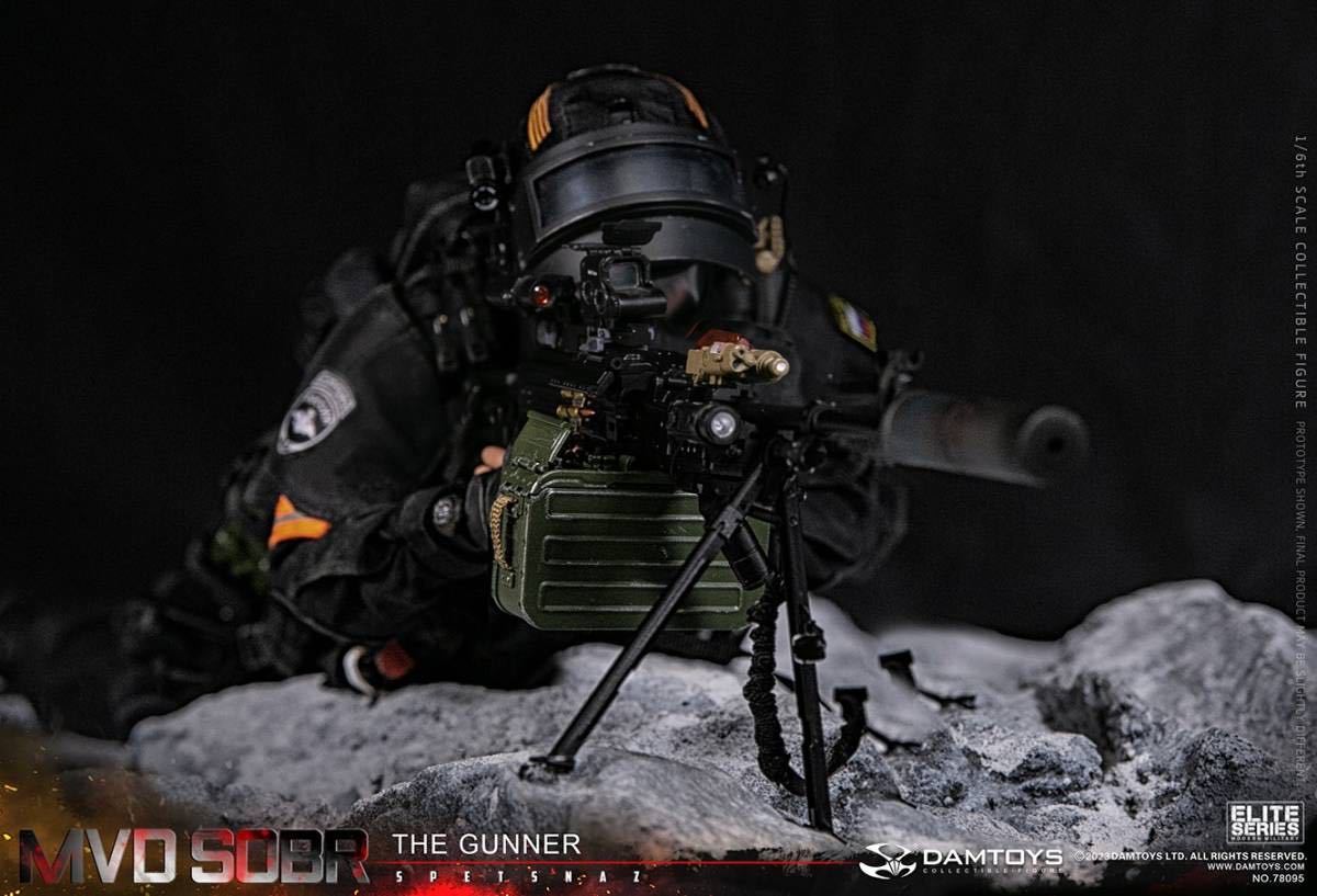 DAMTOYS 1/6 ロシア連邦国家親衛隊 特殊部隊 PKM機関銃手 DAMTOYS 1/6 ロシア連邦国家親衛隊 特殊部隊 PKM機関銃手 未開封
