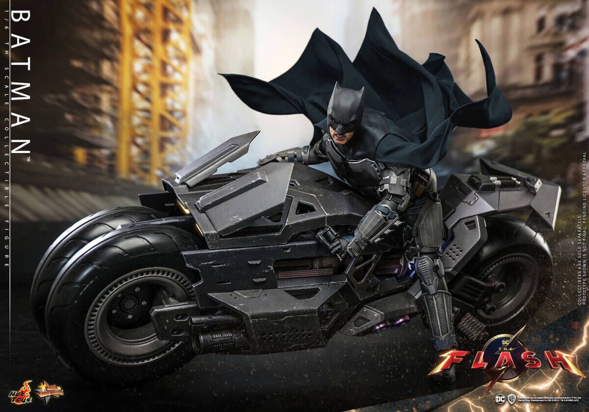 ホットトイズ 1/6 ザ・フラッシュ バットマン 未開封新品 MMS703