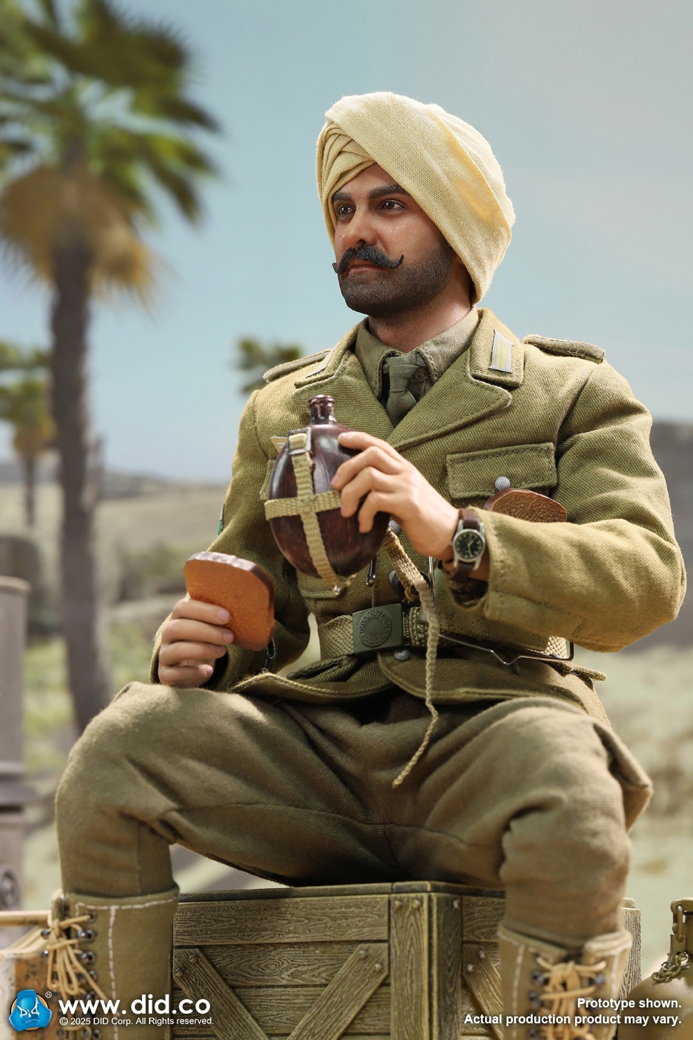 DID 1/6 WW2 ドイツアフリカ軍団 輜重兵＆戦車長 シュタウフェン