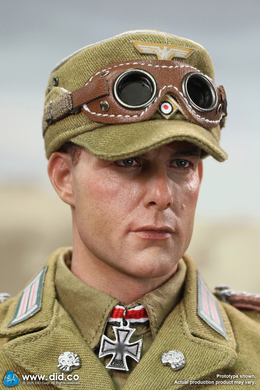 DID 1/6 WW2 ドイツアフリカ軍団 輜重兵＆戦車長 シュタウフェンベルク