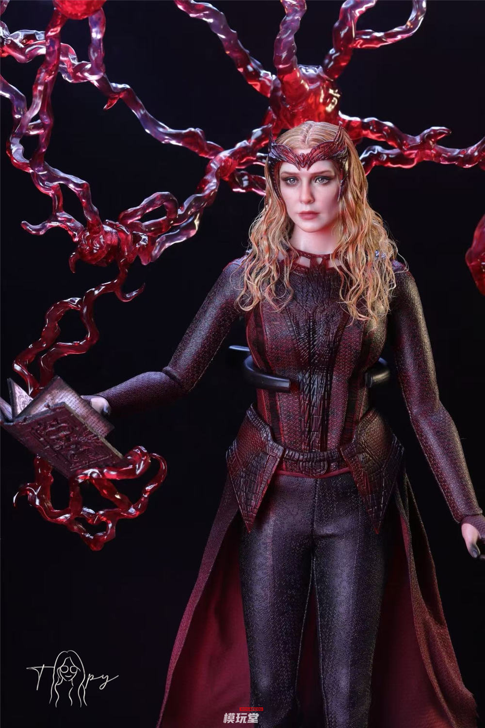 予約 Toopy Studios 1/6 スカーレット・ウィッチ カスタム 植毛ヘッド