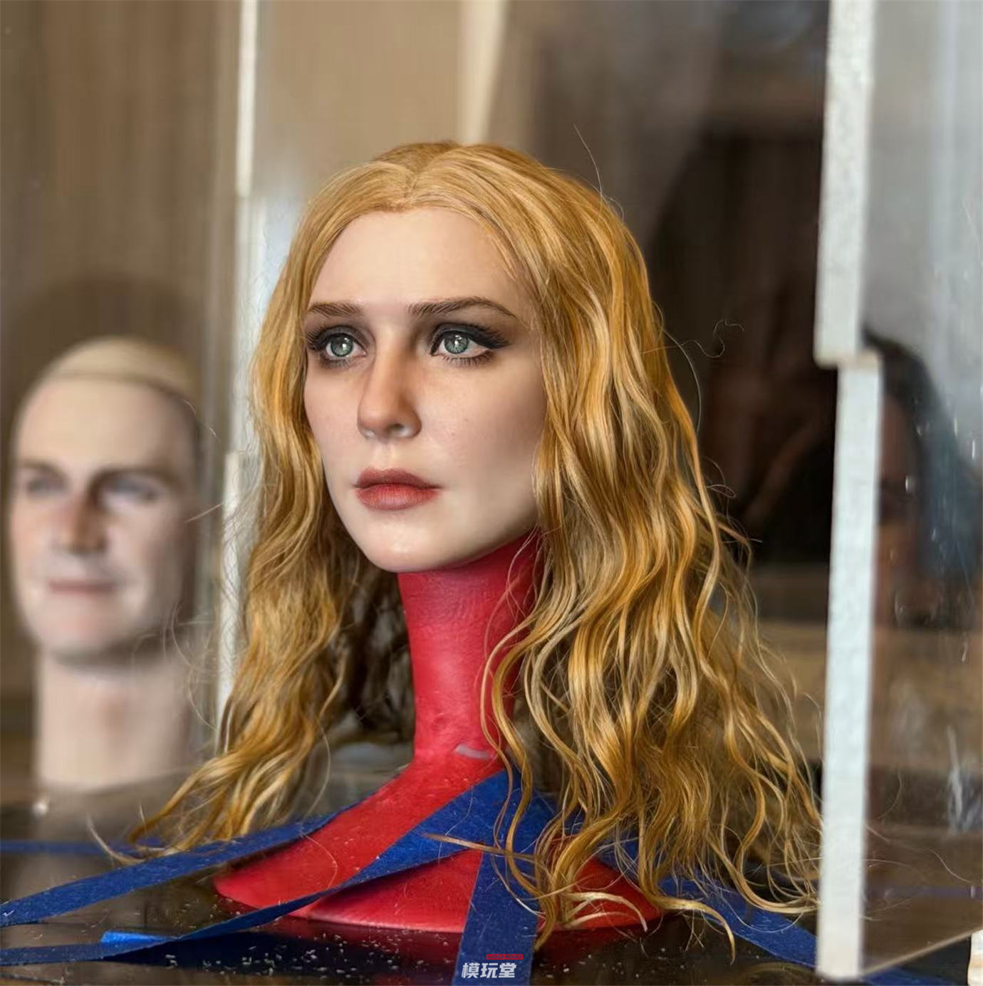 予約 Toopy Studios 1/6 スカーレット・ウィッチ カスタム 植毛ヘッド