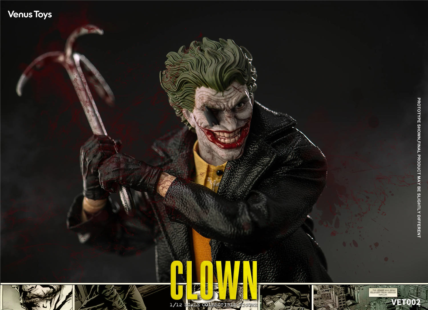 予約 Venus Toys 1/12 ザ・クラウン 予約特典付き VET002 The Clown