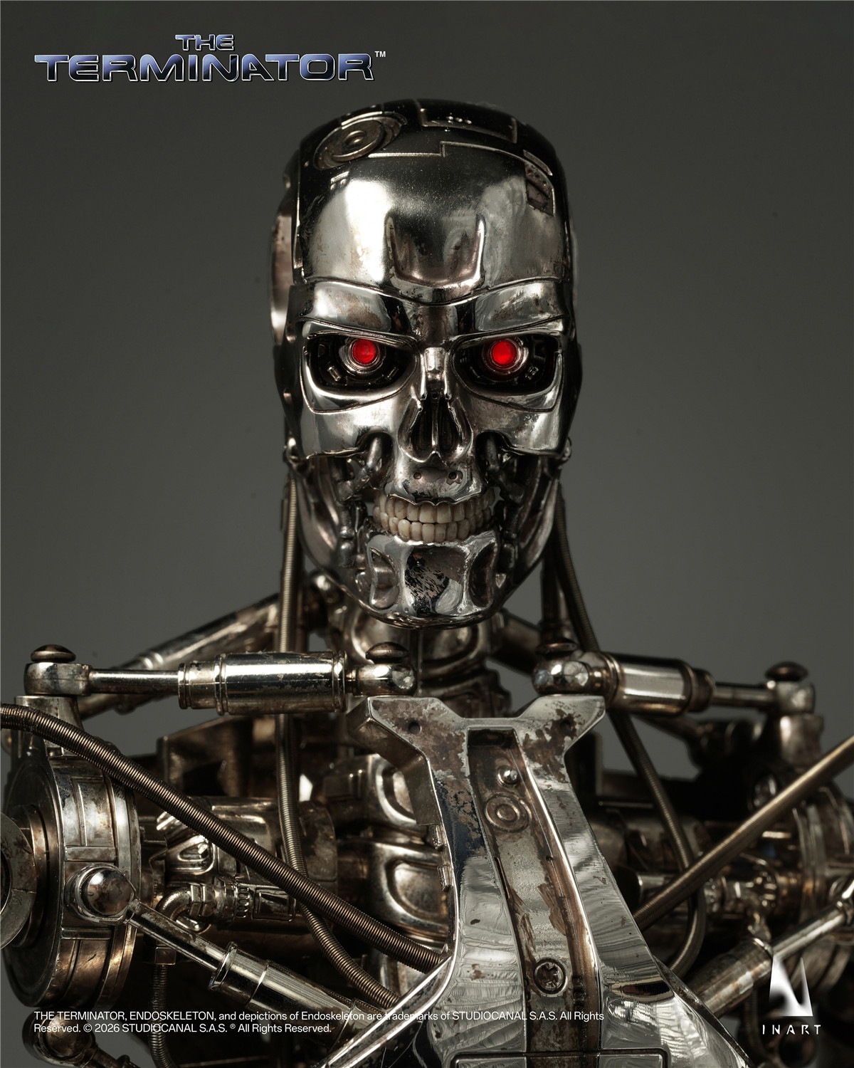 予約 INART 1/6 『ターミネーター』T-800 エンドスケルトン Ag A036