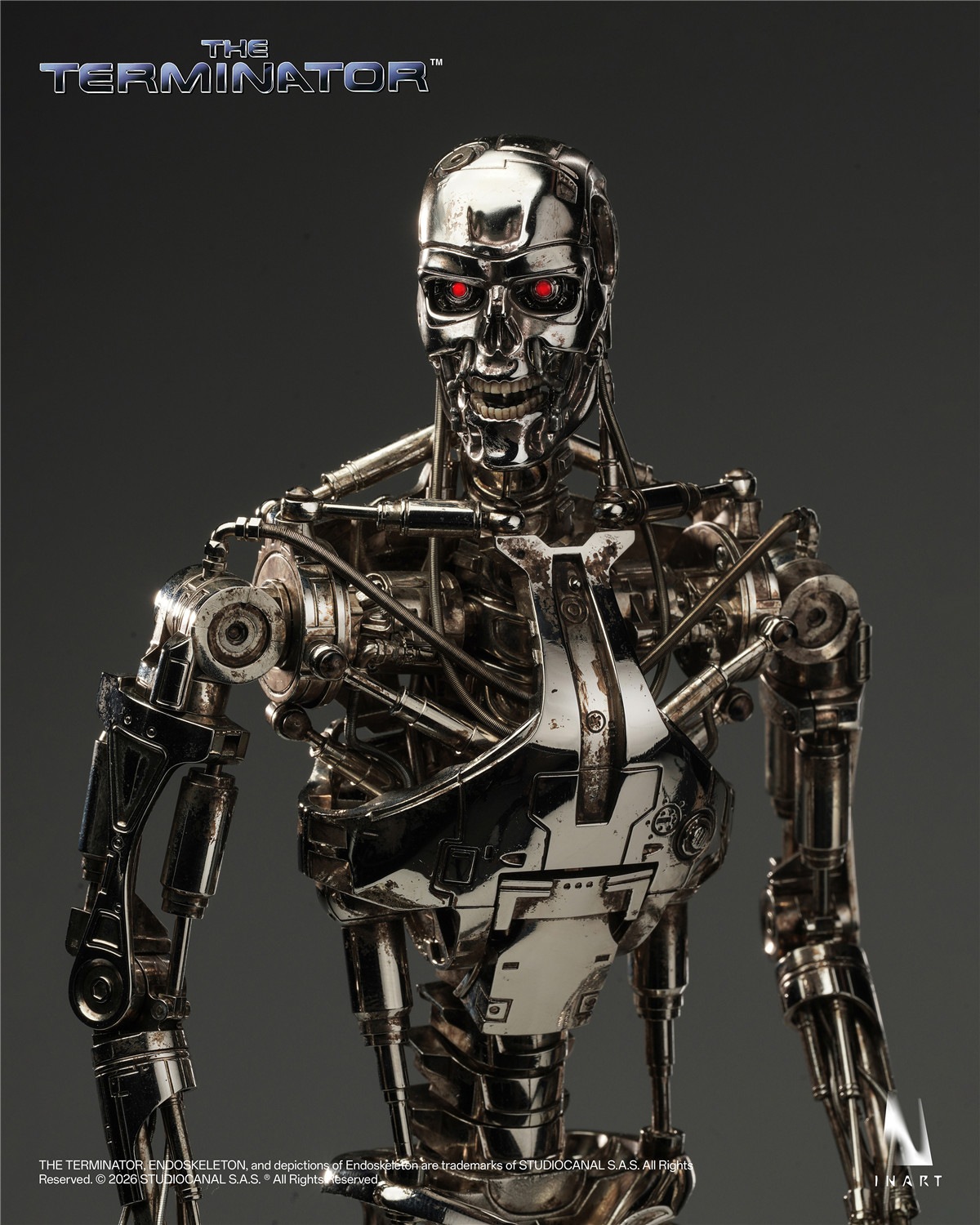予約 INART 1/6 『ターミネーター』T-800 エンドスケルトン Ag A036