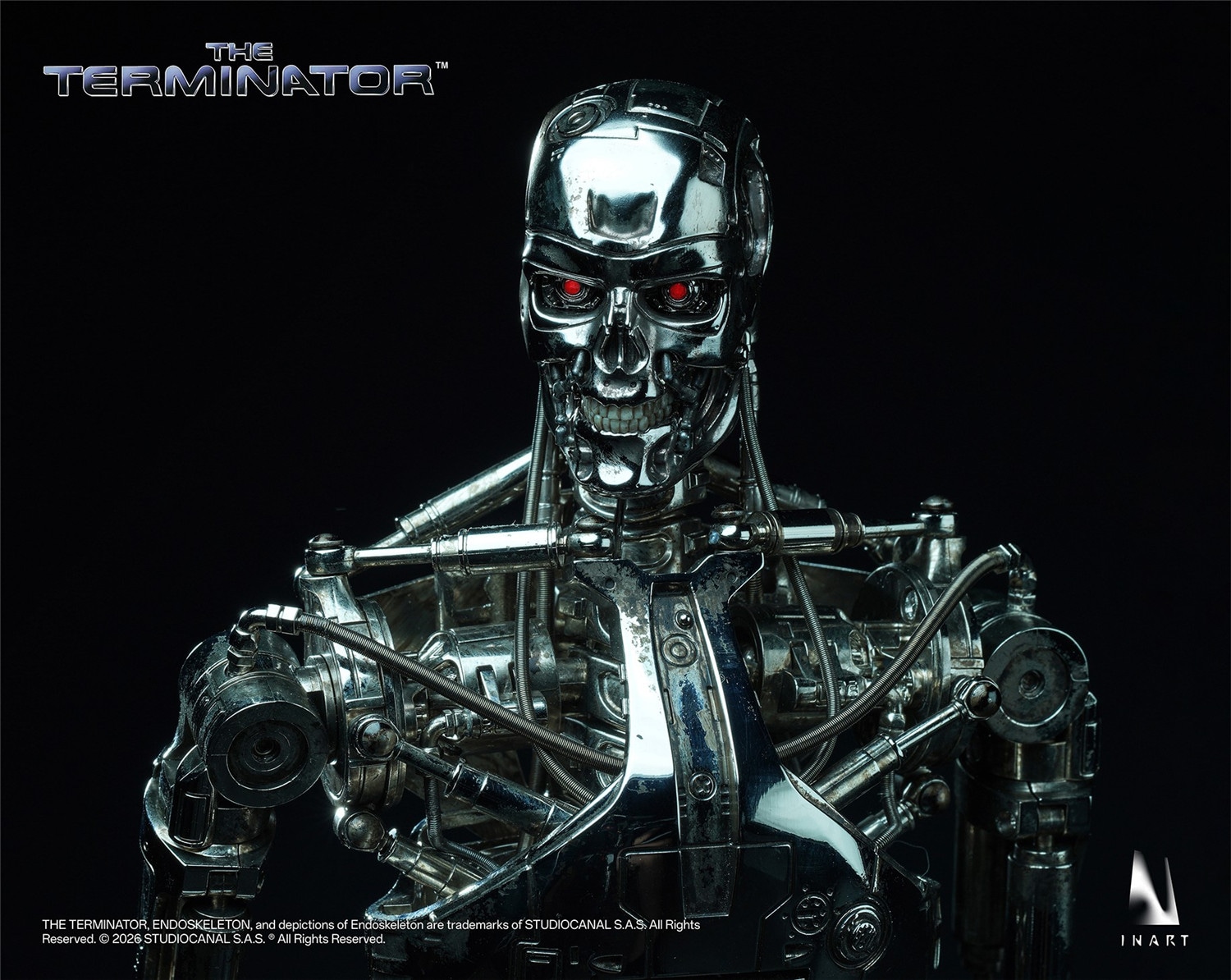 予約 INART 1/6 『ターミネーター』T-800 エンドスケルトン Ag A036