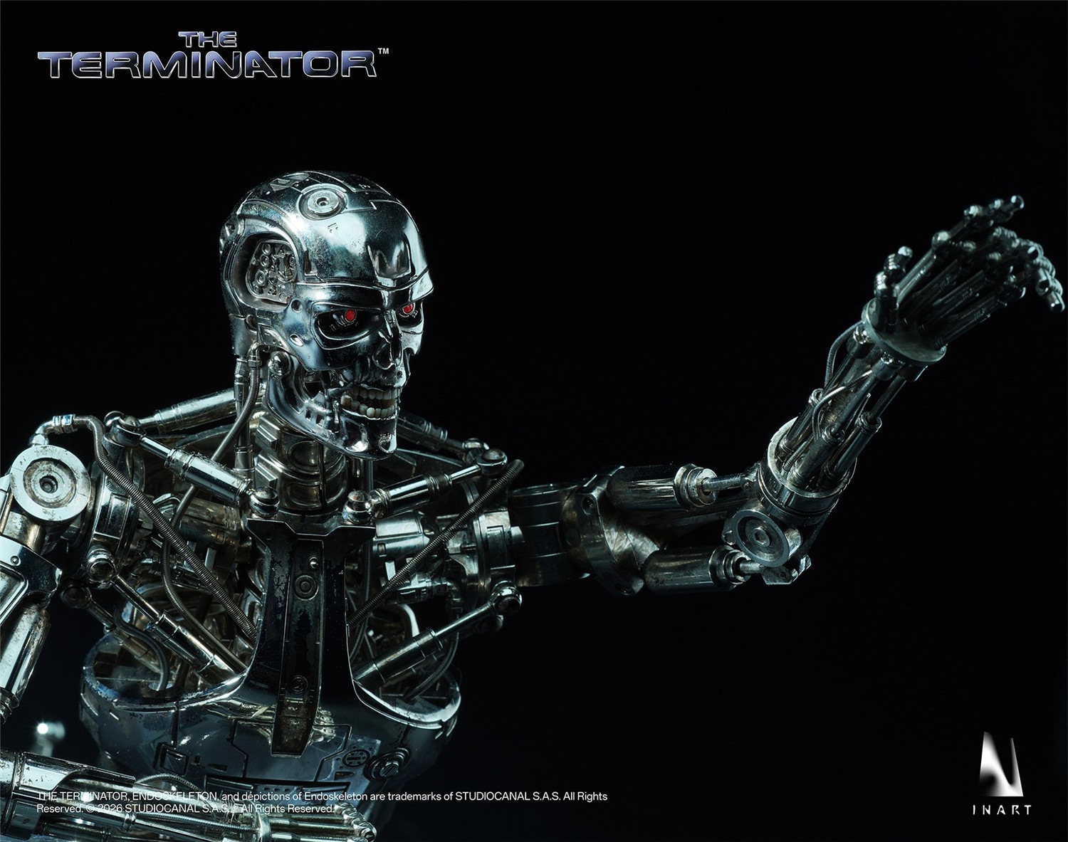 予約 INART 1/6 『ターミネーター』T-800 エンドスケルトン Ag A036