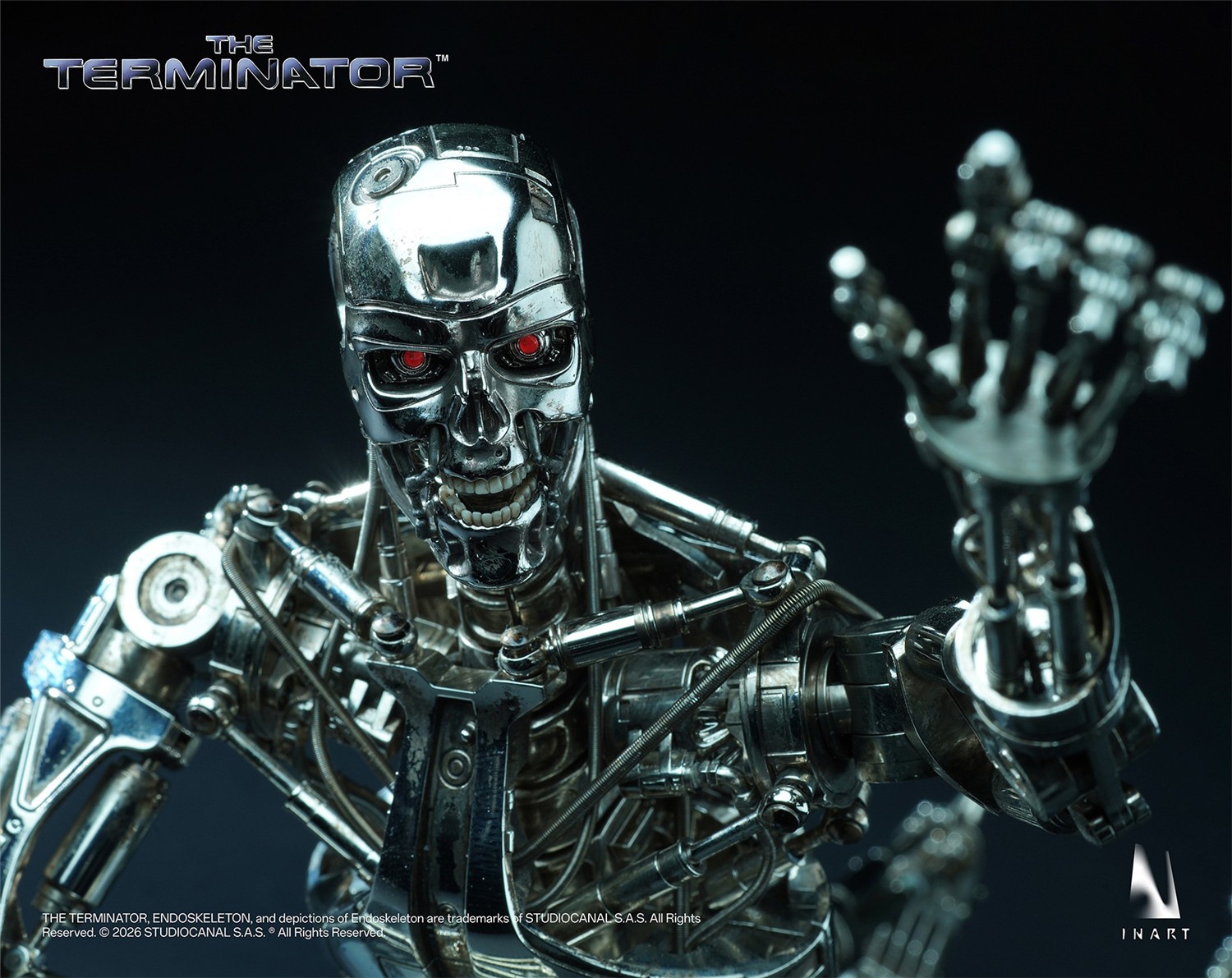 予約 INART 1/6 『ターミネーター』T-800 エンドスケルトン Ag A036