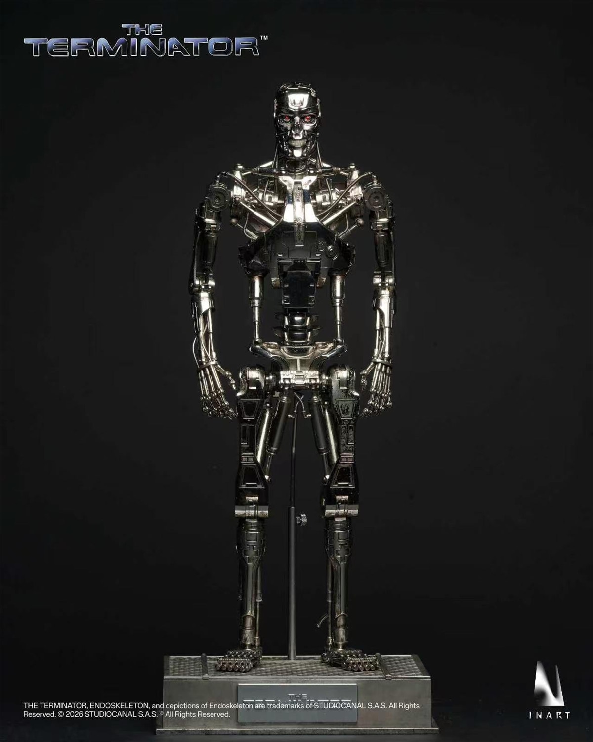 予約 INART 1/6 『ターミネーター』T-800 エンドスケルトン Ag A036