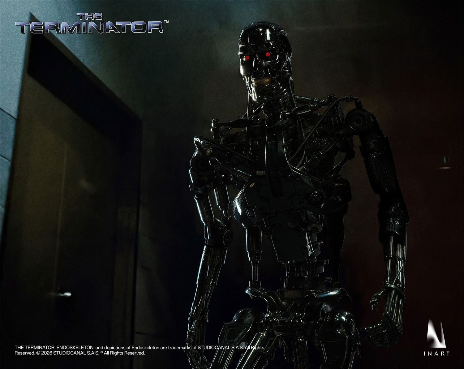 予約 INART 1/6 『ターミネーター』T-800 エンドスケルトン Ag A036