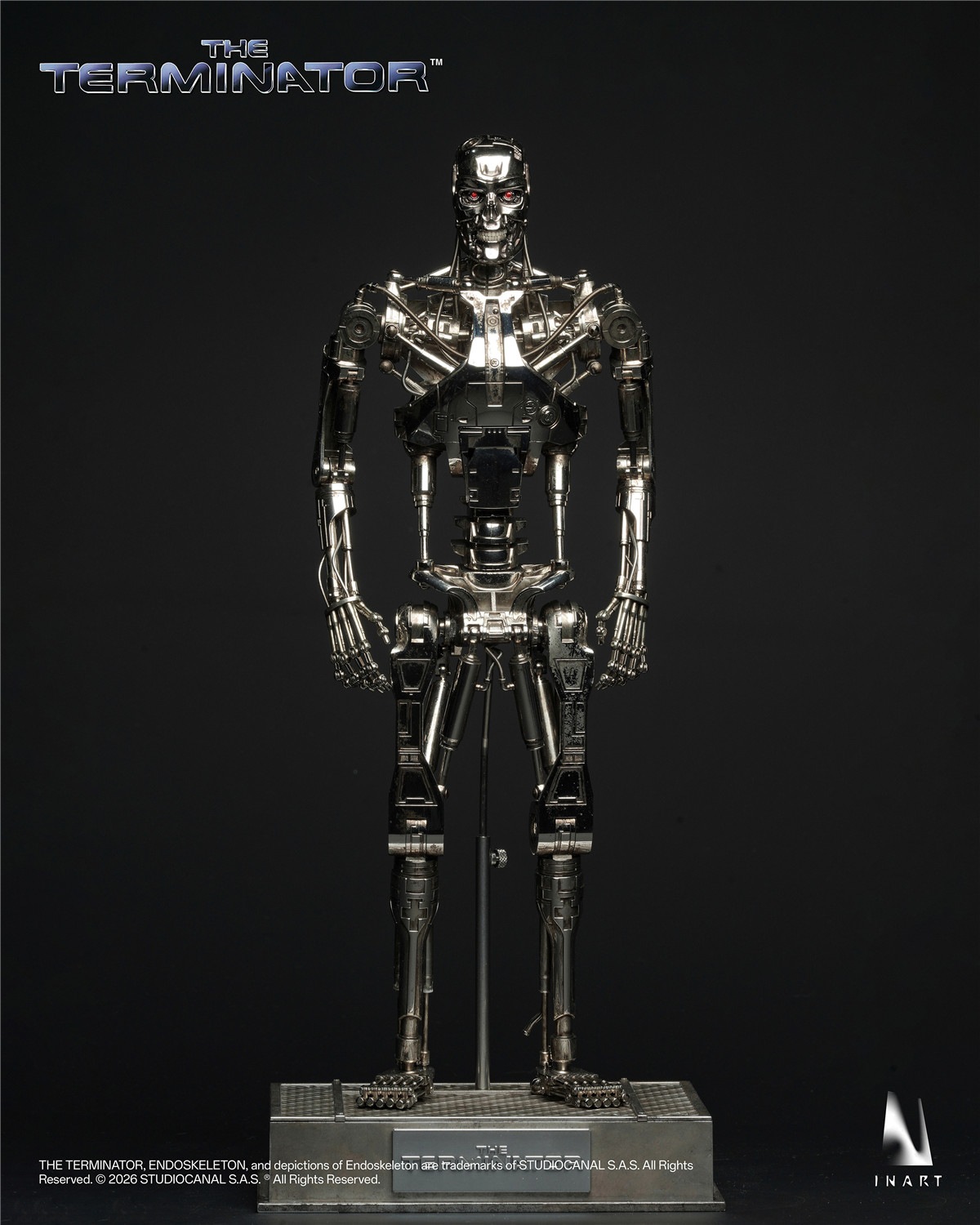 予約 INART 1/6 『ターミネーター』T-800 エンドスケルトン Ag A036