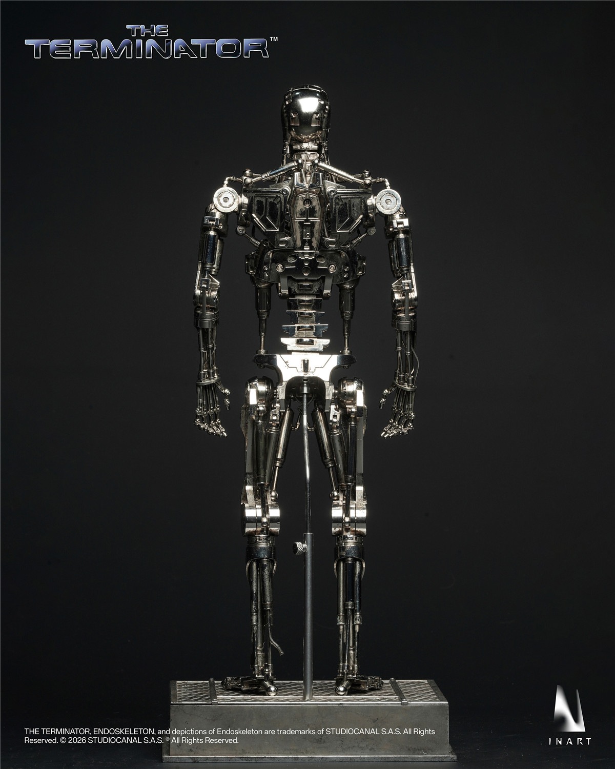 予約 INART 1/6 『ターミネーター』T-800 エンドスケルトン Ag A036