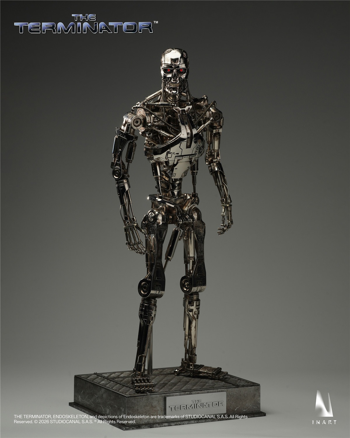 予約 INART 1/6 『ターミネーター』T-800 エンドスケルトン Ag A036