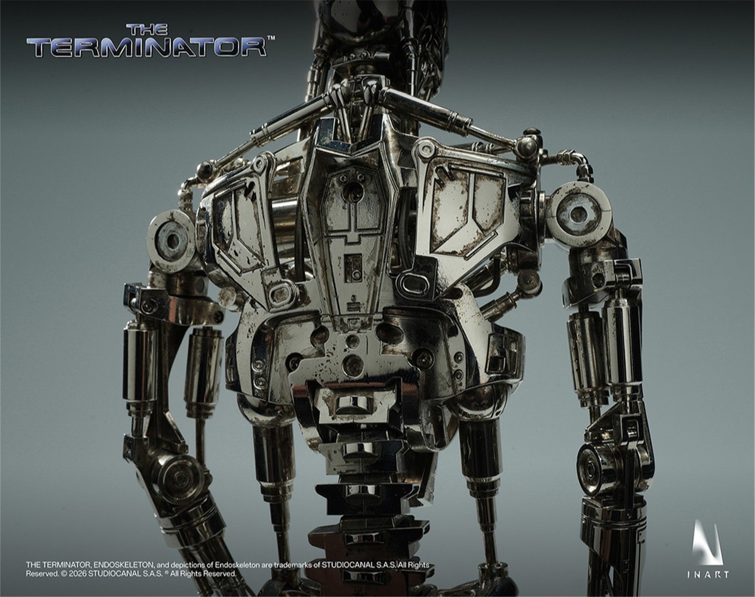 予約 INART 1/6 『ターミネーター』T-800 エンドスケルトン Ag A036