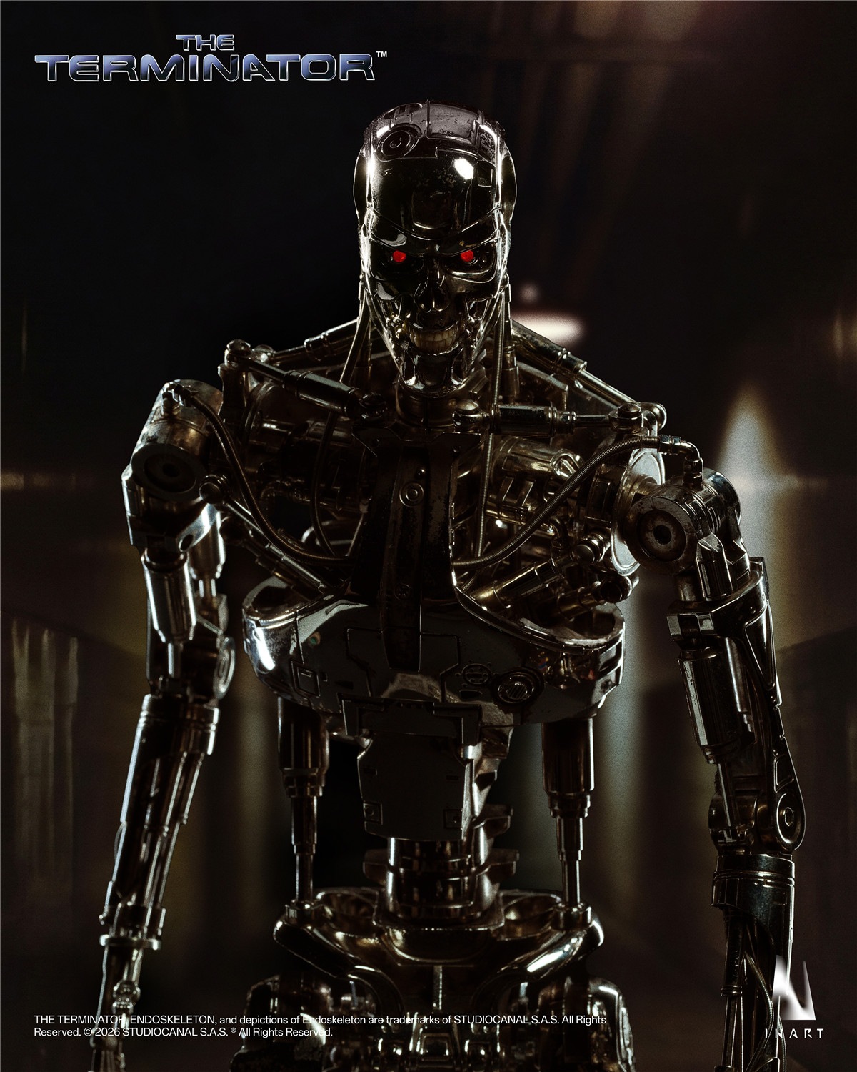 予約 INART 1/6 『ターミネーター』T-800 エンドスケルトン Ag A036