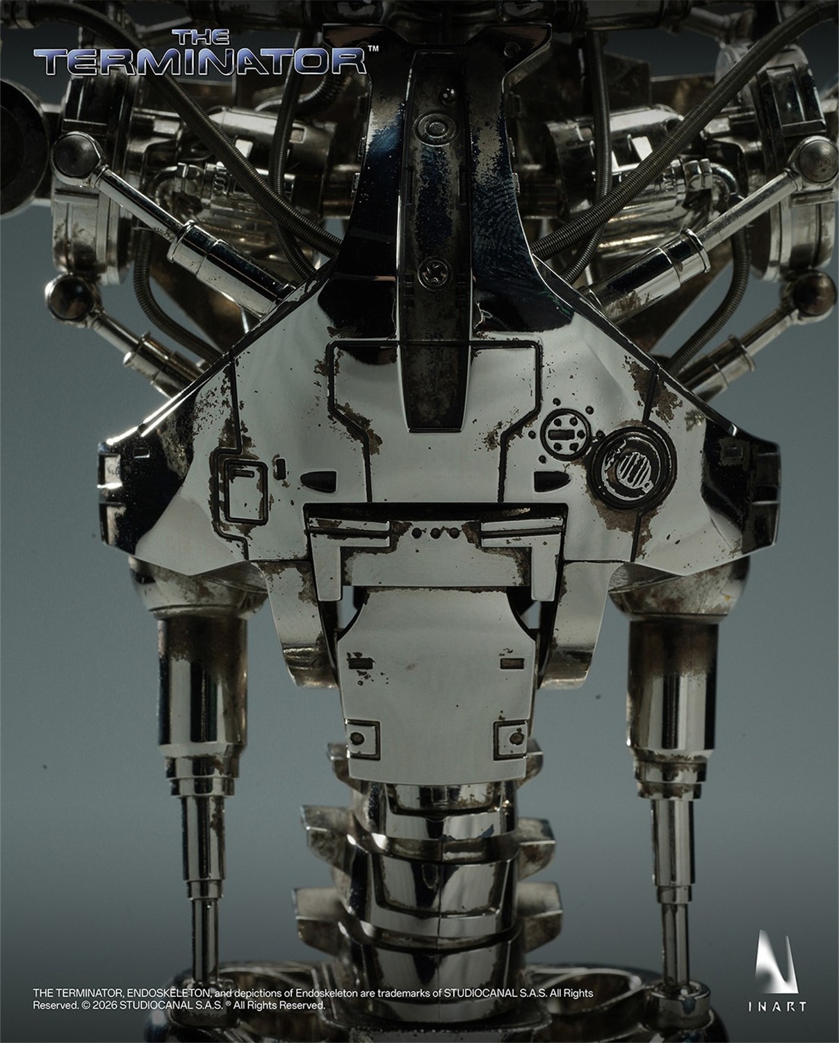 予約 INART 1/6 『ターミネーター』T-800 エンドスケルトン Ag A036