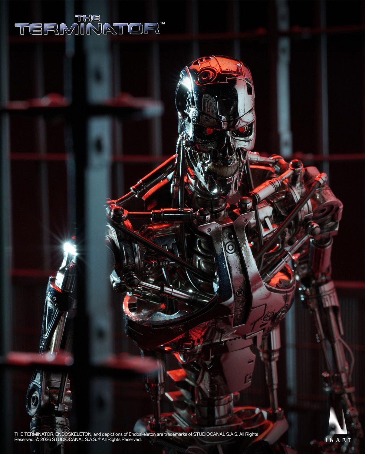 ターミネーターT-800 1/6 Endoskeleton 限定版 新世紀超合金 予約 INART 1/6 『ターミネーター』T-800 エンドスケルトン Ag A036
