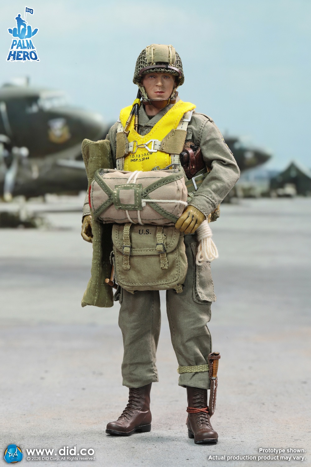 予約 DID 1/12 WW2 アメリカ陸軍 第101空挺師団 ウィンターズ大尉