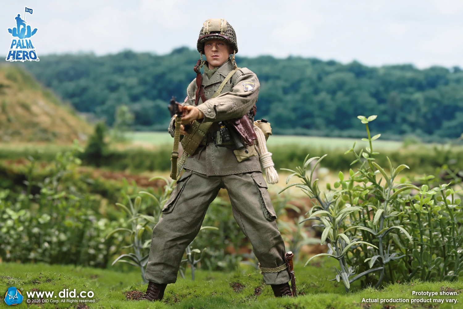 予約 DID 1/12 WW2 アメリカ陸軍 第101空挺師団 ウィンターズ大尉
