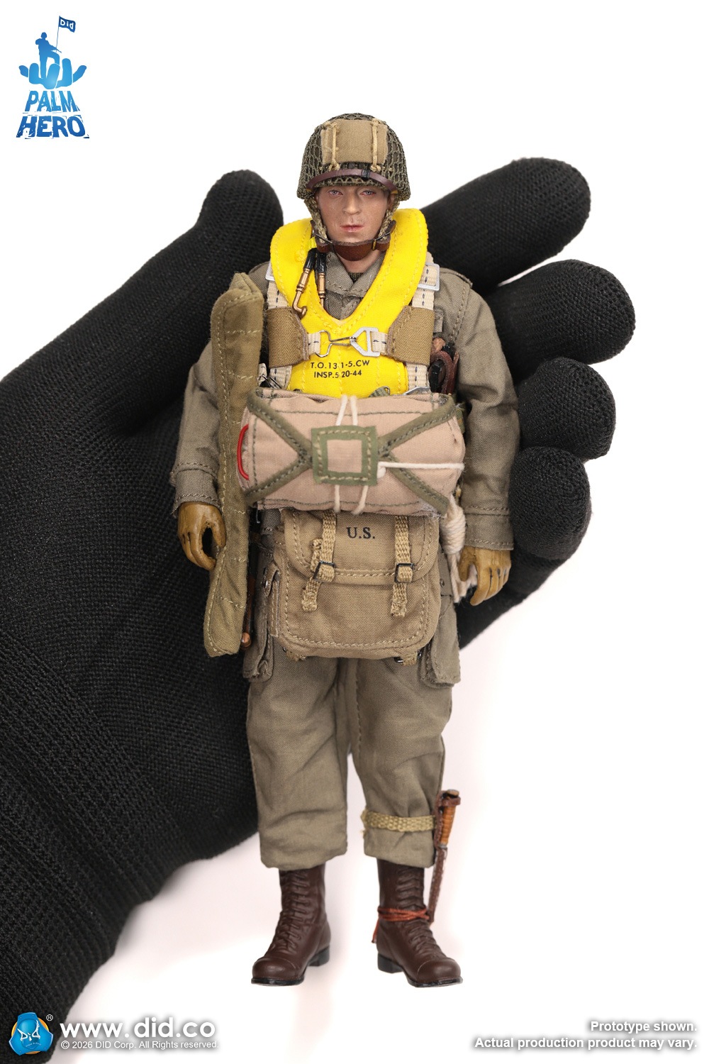 予約 DID 1/12 WW2 アメリカ陸軍 第101空挺師団 ウィンターズ大尉