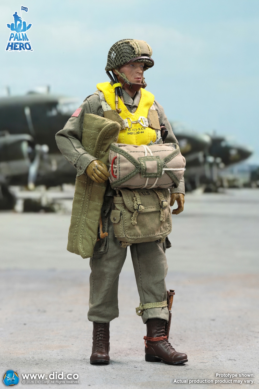 予約 DID 1/12 WW2 アメリカ陸軍 第101空挺師団 ウィンターズ大尉