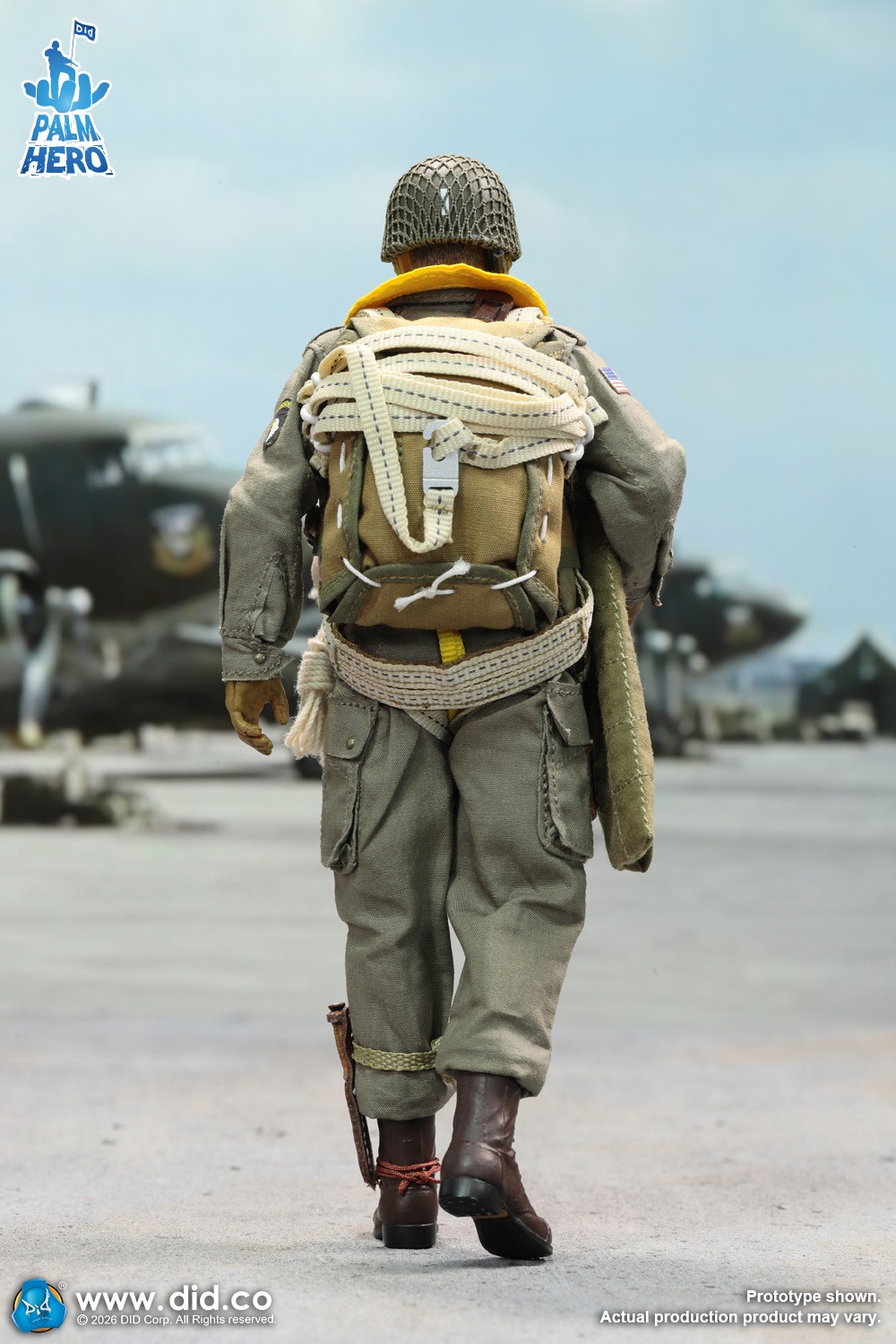 予約 DID 1/12 WW2 アメリカ陸軍 第101空挺師団 ウィンターズ大尉