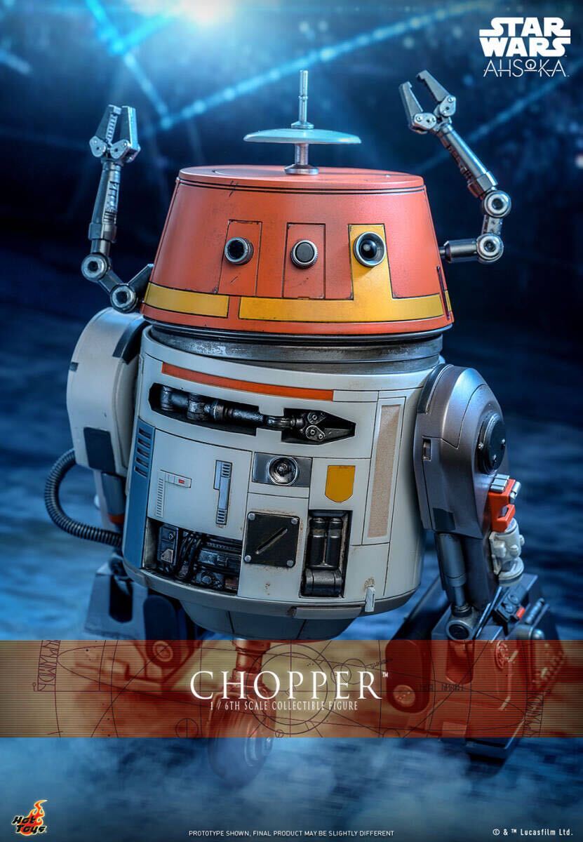 ホットトイズ 1/6 スター・ウォーズ アソーカ チョッパー TMS112 ホットトイズ 1/6 スター・ウォーズ アソーカ チョッパー 未開封新品
