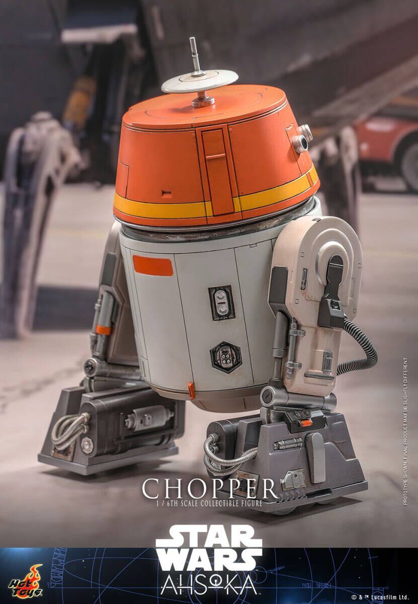 ホットトイズ 1/6 スター・ウォーズ アソーカ チョッパー 未開封新品