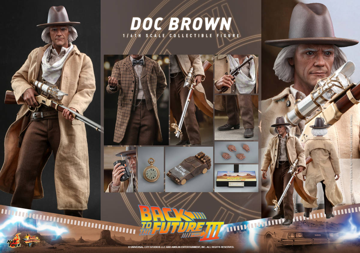 ホットトイズ 1/6 バック・トゥ・ザ・フューチャー PART3 エメット